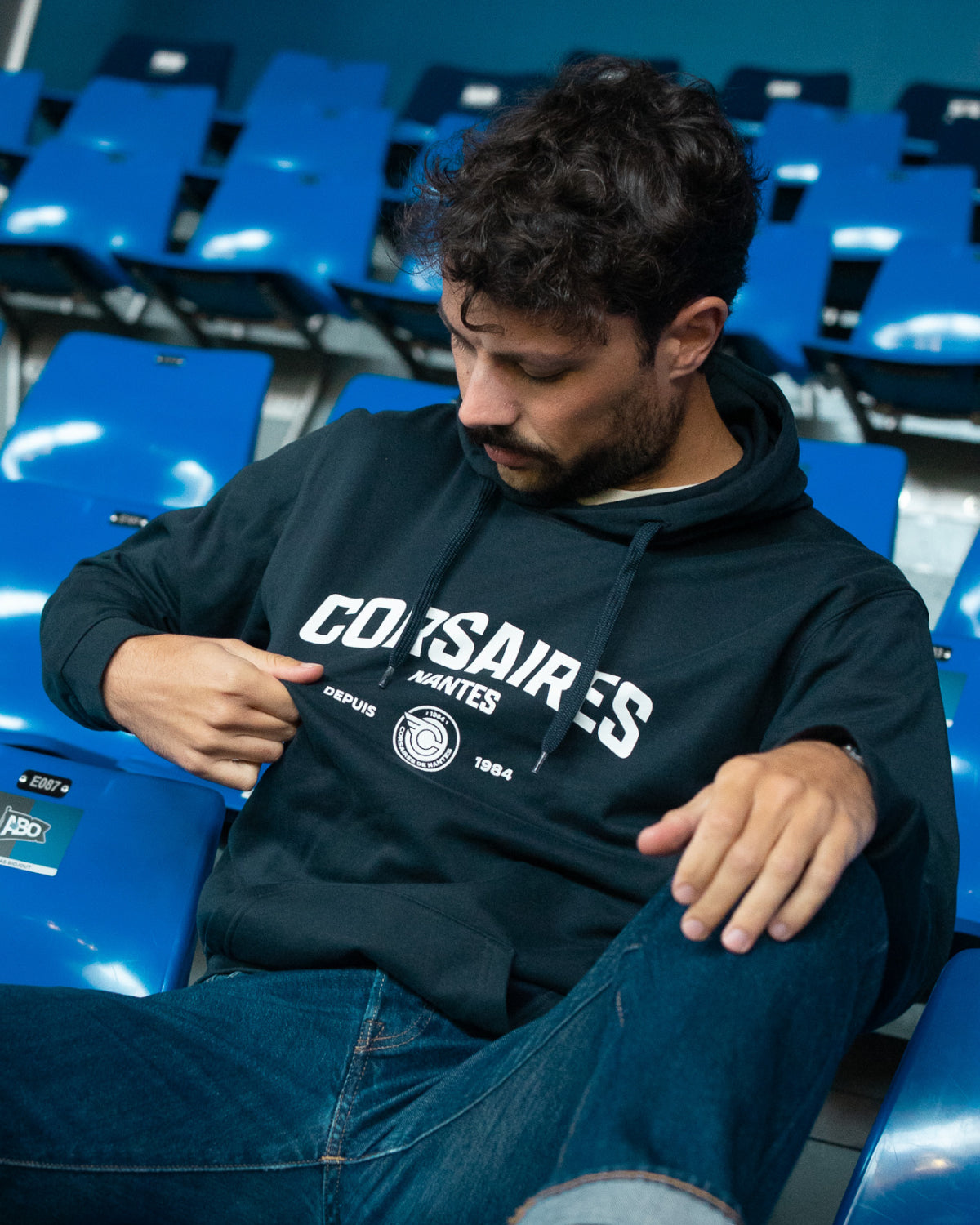 Sweat à capuche Corsaires