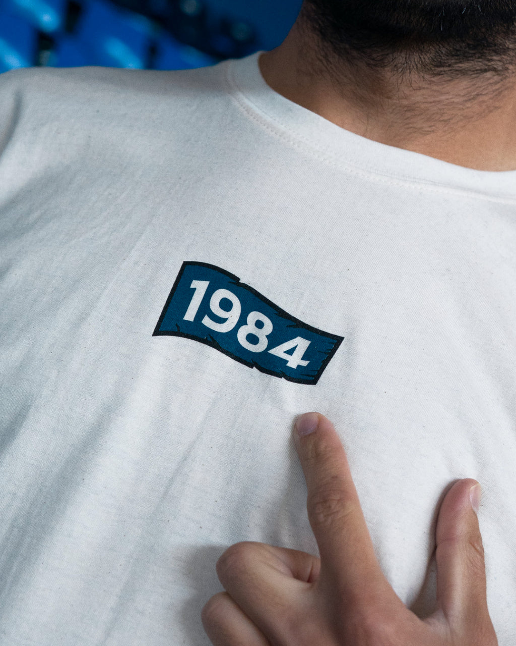 T-shirt sérigraphié Corsaires de Nantes – 1984