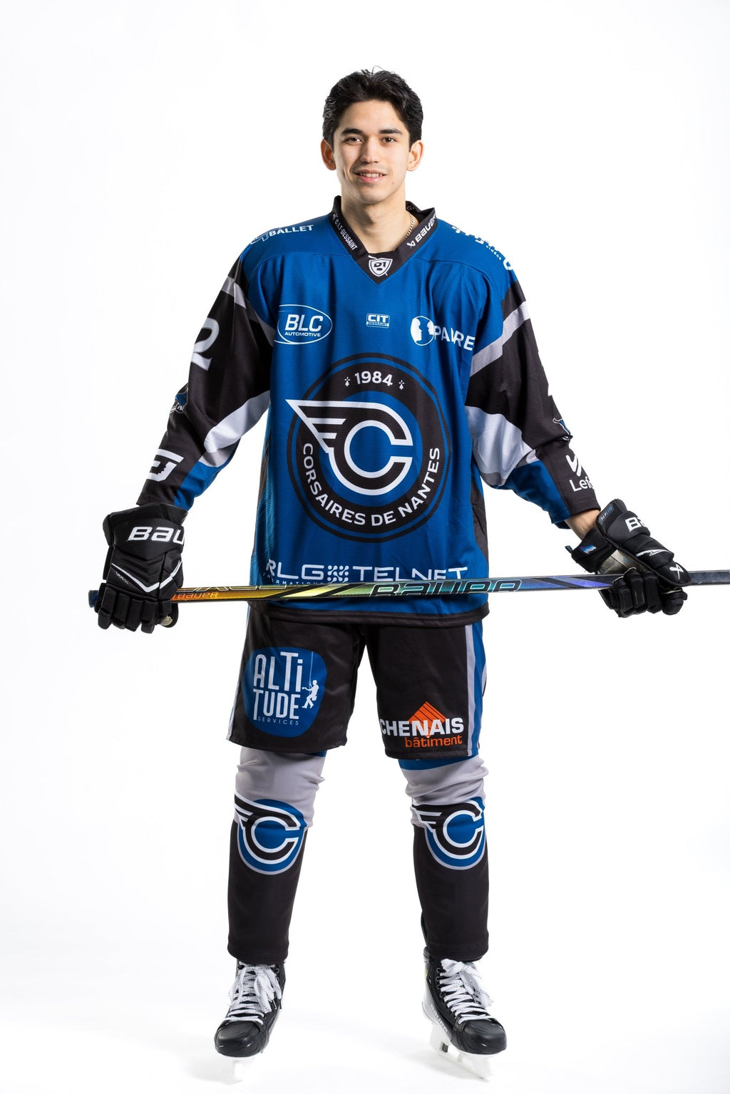 Maillot Domicile 25/26 porté par Ben WOZNEY - Le Shop des Corsaires