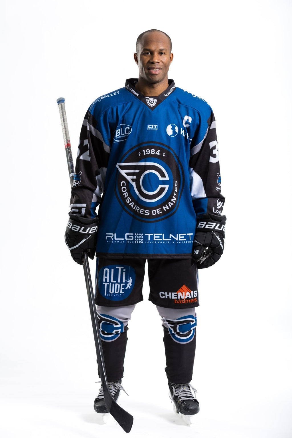 Maillot Domicile 25/26 porté par Cédric CUSTOSSE - Le Shop des Corsaires