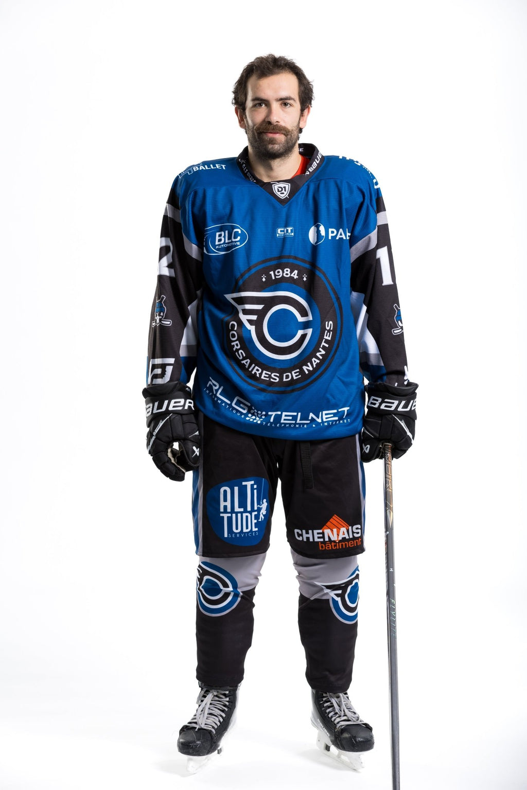 Maillot Domicile 25/26 porté par Gautier ALVAU - Le Shop des Corsaires