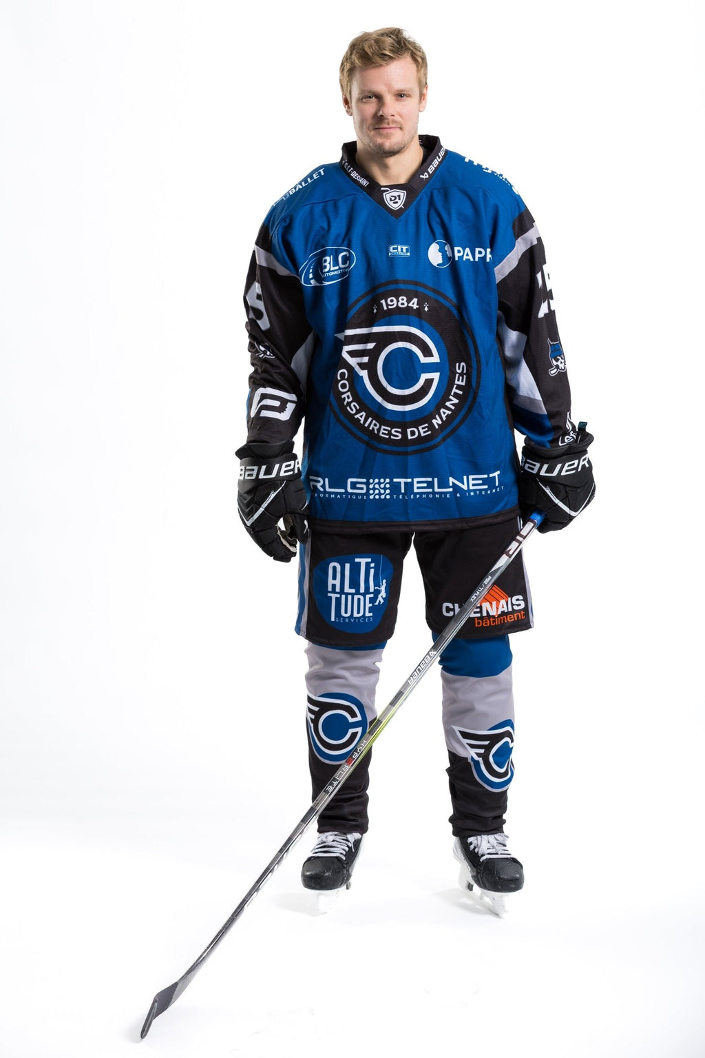 Maillot Domicile 25/26 porté par Hugo DAMY - Le Shop des Corsaires