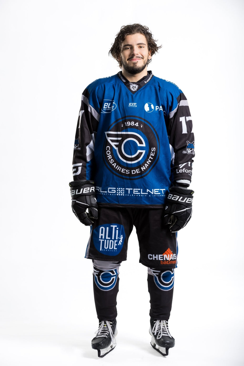 Maillot Domicile 25/26 porté par Raphael BRITES - Le Shop des Corsaires