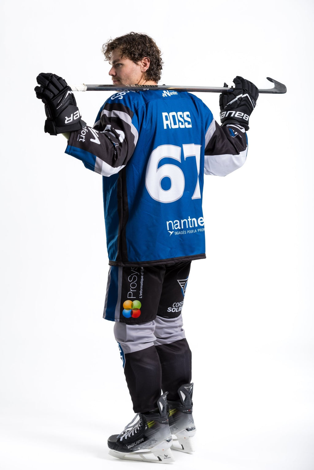 Maillot Domicile 25/26 porté par Sean ROSS - Le Shop des Corsaires