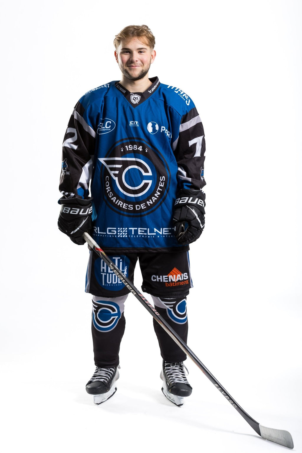 Maillot Domicile 25/26 porté par Thomas DOGÉMONT - Le Shop des Corsaires