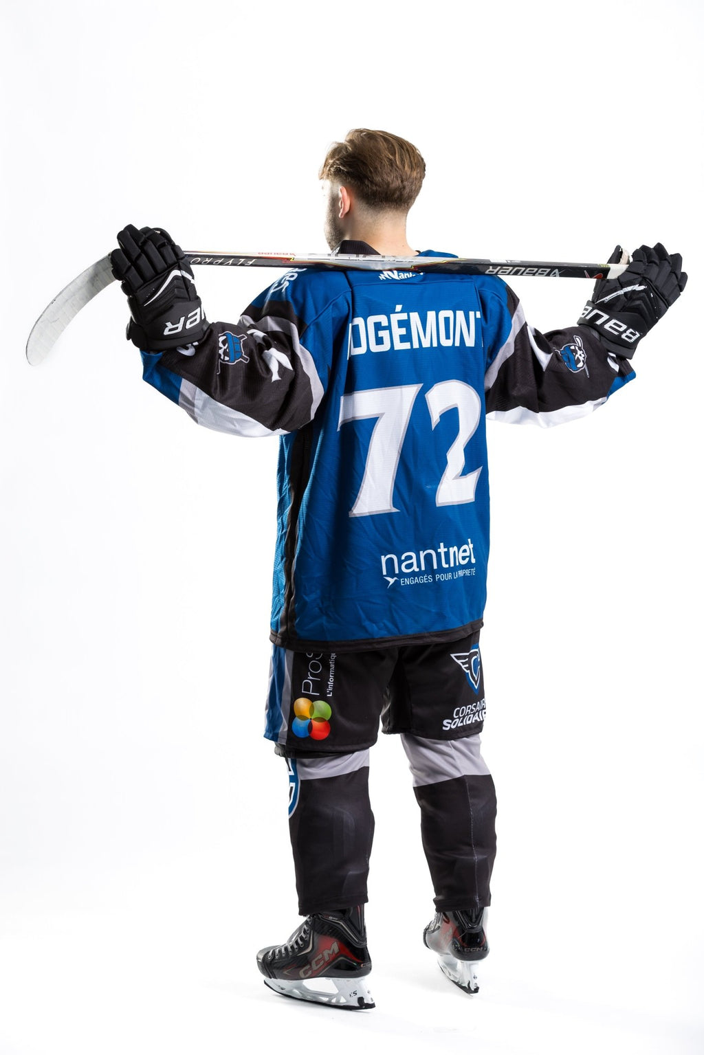 Maillot Domicile 25/26 porté par Thomas DOGÉMONT - Le Shop des Corsaires