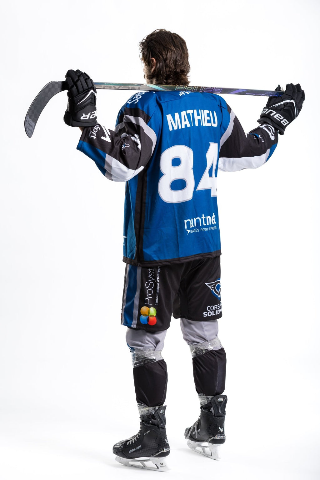 Maillot Domicile 25/26 porté par Valérian MATHIEU - Le Shop des Corsaires