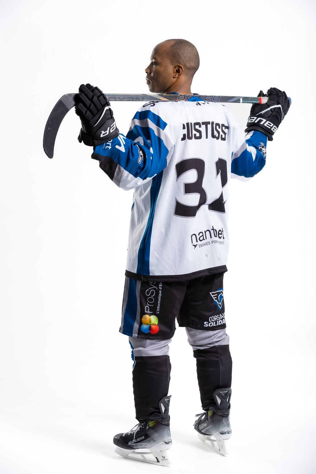 Maillot Extérieur 25/26 porté par Cédric CUSTOSSE - Le Shop des Corsaires