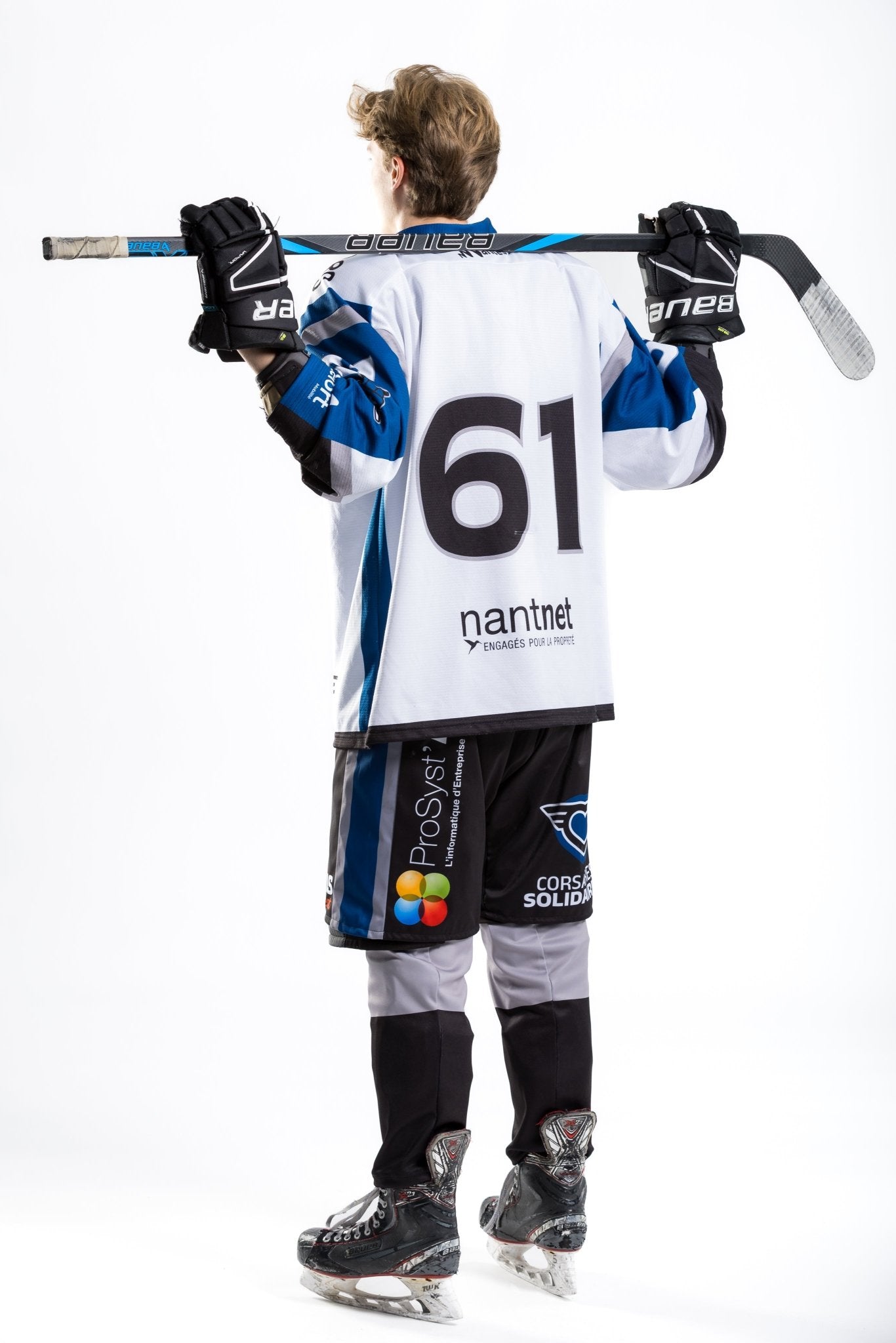 Maillot extérieur 25/26 porté par Esteban WEBER - Le Shop des Corsaires