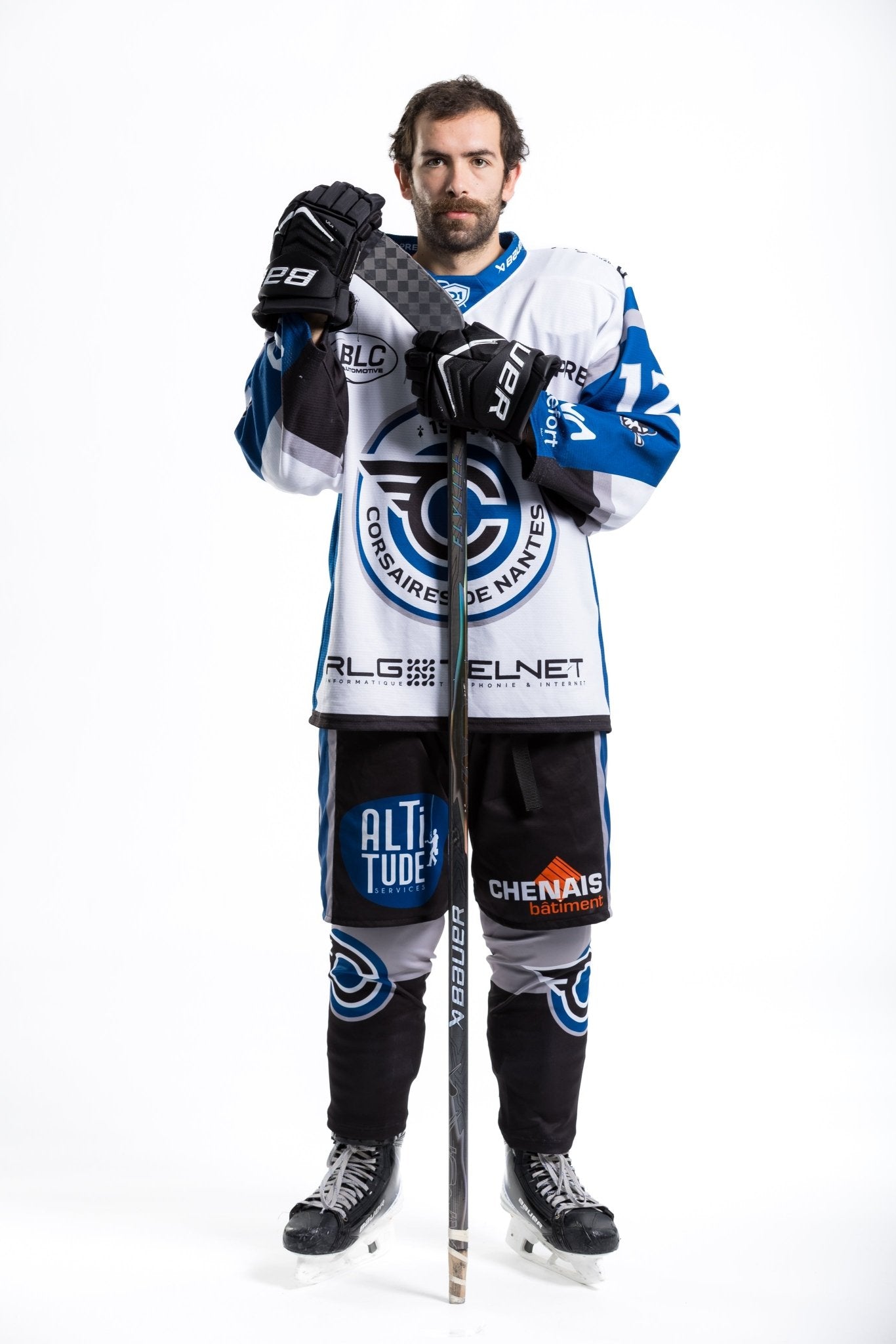 Maillot Extérieur 25/26 porté par Gautier ALVAU - Le Shop des Corsaires