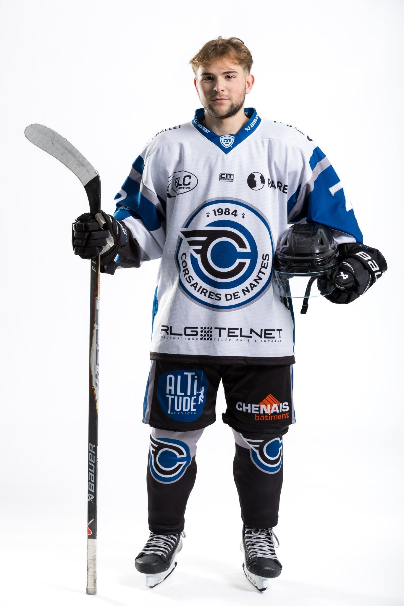Maillot Extérieur 25/26 porté par Thomas DOGÉMONT - Le Shop des Corsaires