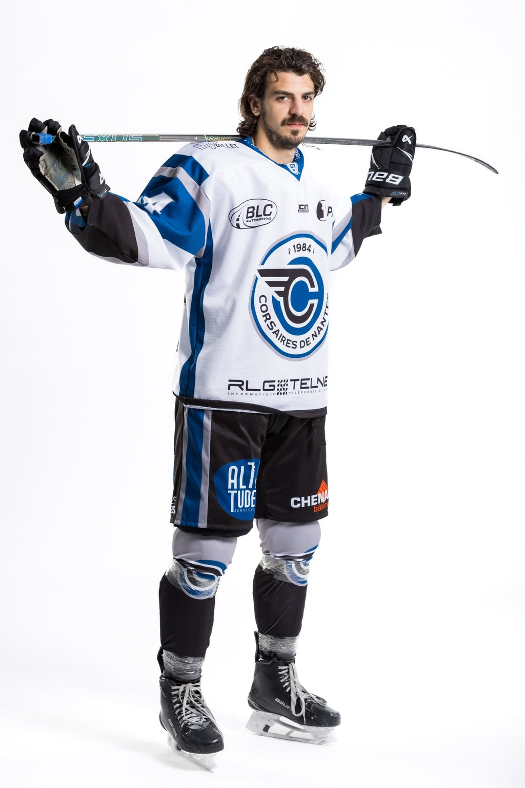 Maillot Extérieur 25/26 porté par Valérian MATHIEU - Le Shop des Corsaires