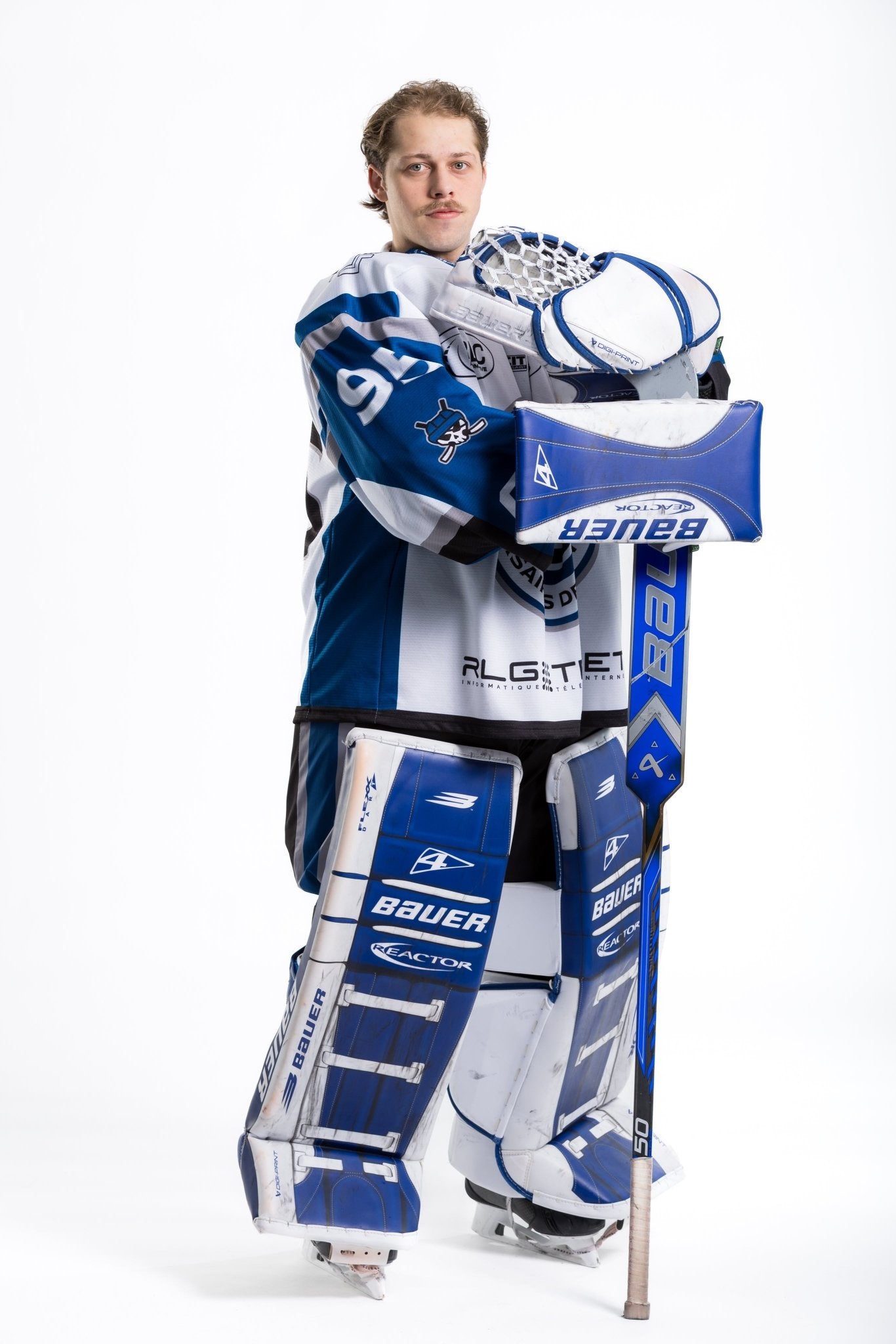 Maillot Extérieur 25/26 porté par William DESMARAIS - Le Shop des Corsaires