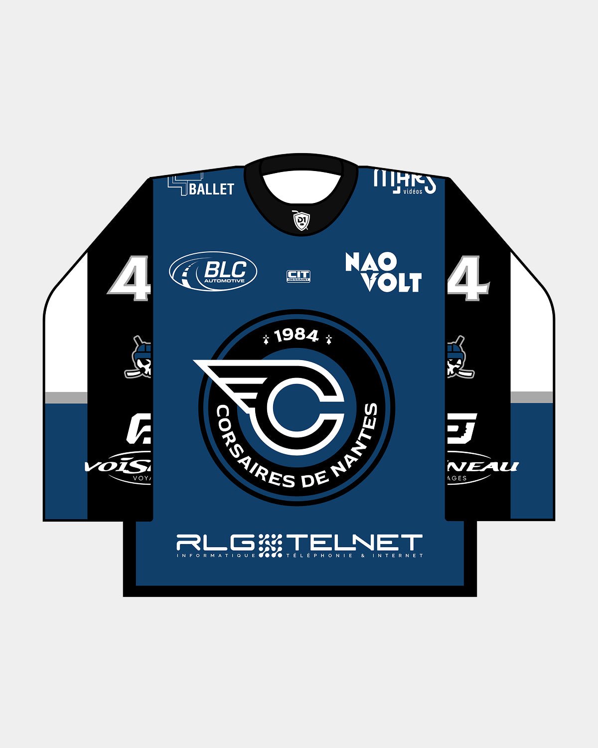 Maillot officiel Domicile 25/26 - Le Shop des Corsaires