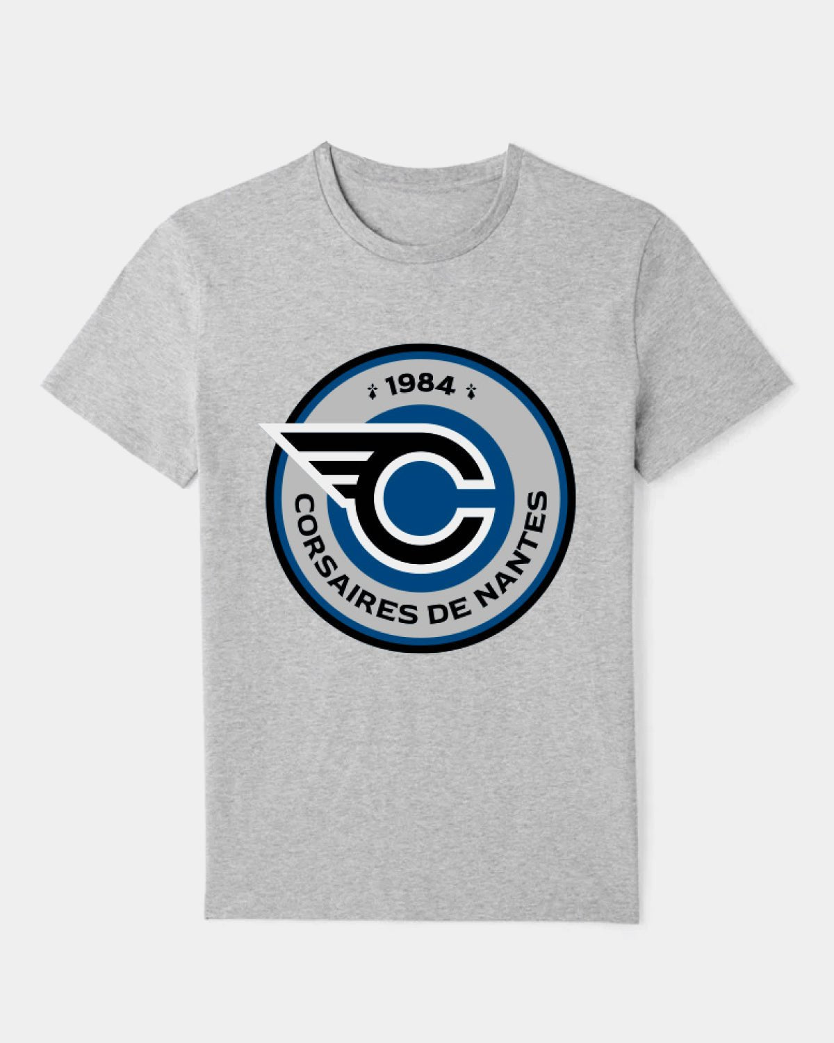 T-Shirt 1984 Gris - Le Shop des Corsaires